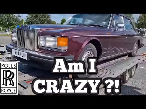 I bought an ABANDONED ROLLS-ROYCE Silver Spirit III - Lets take it home!  Episode.1