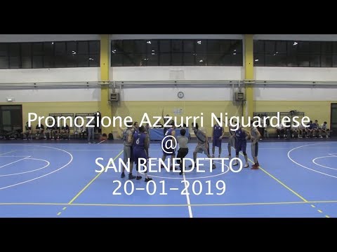 Promozione Azzurri Niguardese @ SanBenedetto 21-01-2019