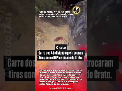 ⚠️CE | CENAS FORTES EM CRATO; VEJA