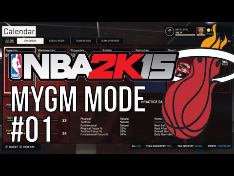 "NBA 2k15": MyGM Mode: #01 "The New Miami Heat"