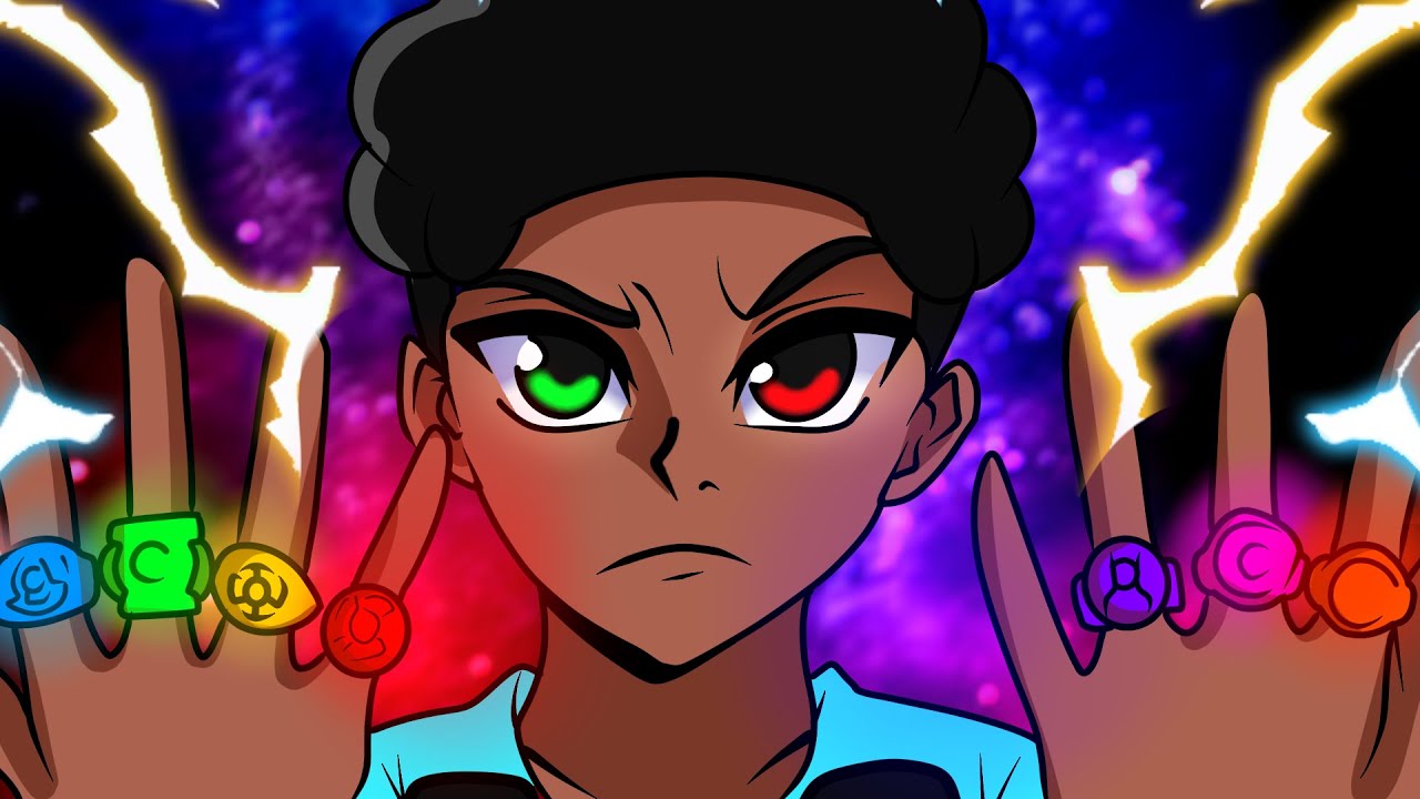 Criei TODOS ANÉIS do LANTERNA VERDE EM 24H no Minecraft