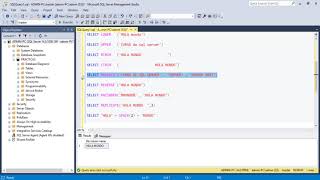 Curso SQL Server   10 Manejo de cadenas de texto LOWER, UPPER, LTRIM, RTRIM, PATINDEX, REPLACE, REPL