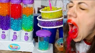 EATING ORBEEZ BALLS!