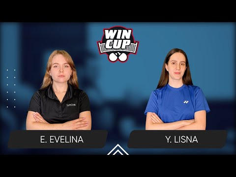 14:30 Evelina Cherevko - Yaroslava Lisna 09.04.2025 WINCUP Women Professional Table 1