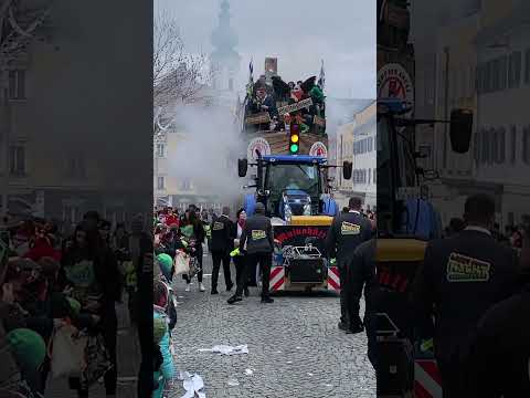 Fasching/Karneval Umzug Rottalmünster 2024 #funhit #toptrends