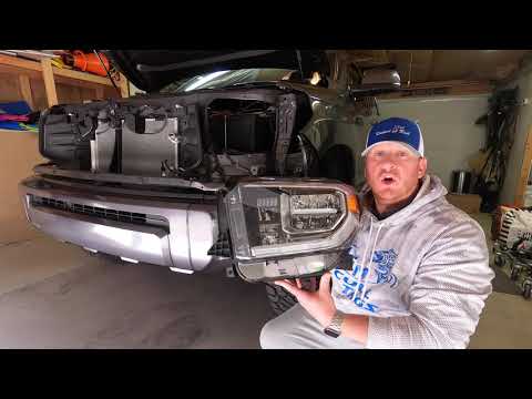 How To Replace Headlight Assembly in 2014-2020 Toyota Tundra