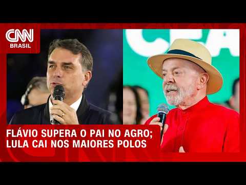 Flávio supera o pai no agro; Lula cai nos maiores polos; veja no Conexão Agro | CNN PRIME TIME