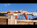 Semi Automatic LEGO Brick Shooting Rifle Double Action V2 Detailed Video