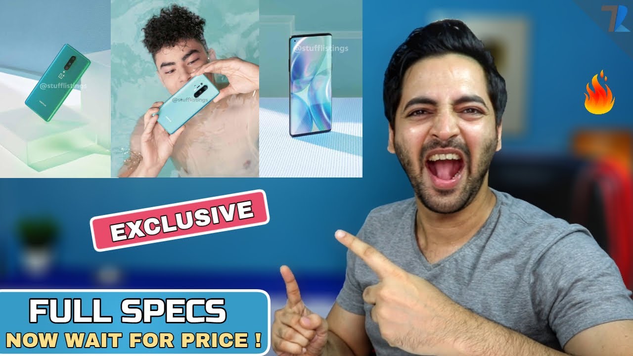 EXCLUSIVE - Oneplus 8 and 8 Pro Confirmed Specifications With Real Images | AB PRICE KA INTEZAR HAI