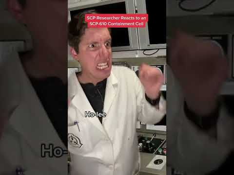 #shorts SCP Researcher Reacts to an SCP-610 Containment Cell #scptikto
