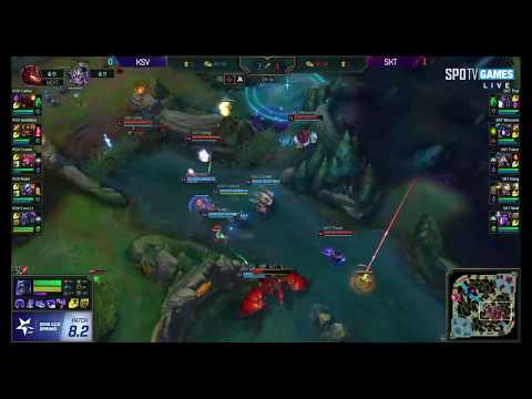 [Highlights] SKT vs KSV Game 2 [LCK Spring 2018] SK Telecom T1 vs KSV Esports