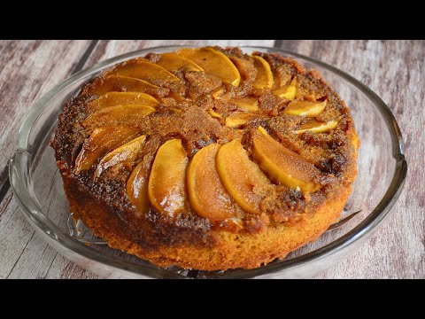 Caramel Apple Upside Down Cake (sooo good!)
