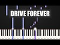 Drive Forever / Polozhenie - Sigma Rule Song | Piano Cover