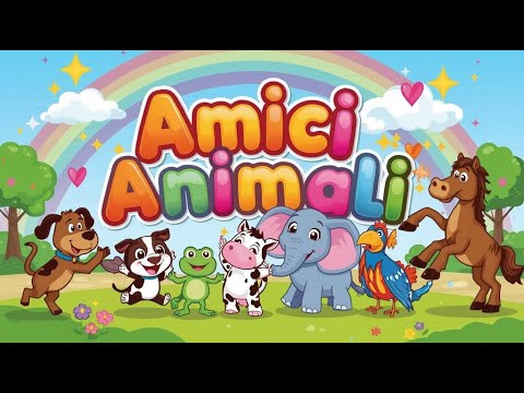 Amici Animali – Canzone per Bambini con Gli Animali della Fattoria 🐮🎵