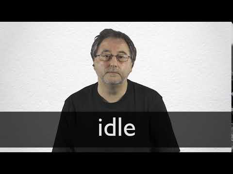 Definition & Meaning of Idle