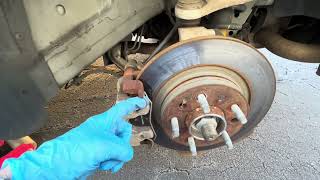 Pontiac Solstice Rear Brake Pad Change