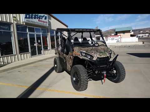 2018 Kawasaki Teryx 4 Camo "Hester Edition" Probox top, 31" BFG's lift and more!
