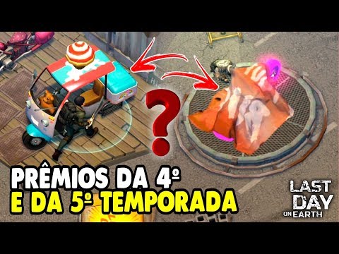 PRÊMIOS DA 4º E DA 5º TEMPORADA - Last Day On Earth