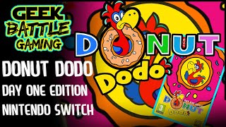 Donut Dodo | Day One Edition | Nintendo Switch Review | Pixel Games