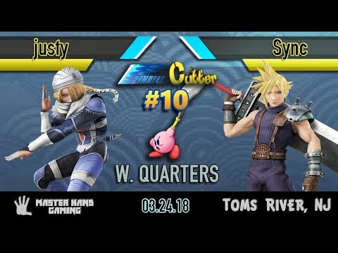 Final Cutter 10 - justy (Sheik) vs Sync (Cloud) - Winner's Quarterfinals