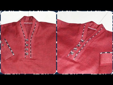 Latest high neck kurta design | How to make kurta | हाई नेक कुर्ता कैसे बनाएं Video