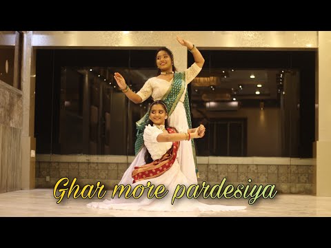 Ghar More Pardesiya | Kalank | Shreya Ghoshal | Dance Cover | Nriti By Madhuja & Sneha