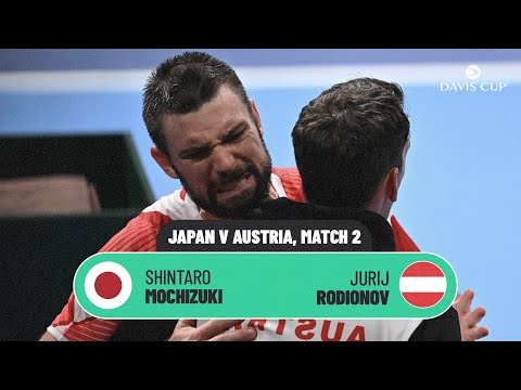 Shintaro Mochizuki v Jurij Rodionov | Japan v Austria | 2026 Davis Cup Qualifiers Highlights
