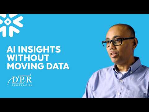 How DPR Construction Delivers Insights Faster With AI In ...