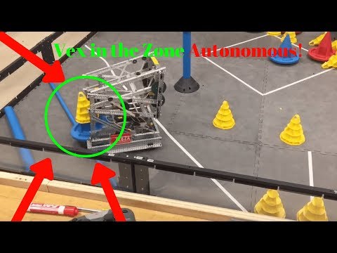 VEX IN THE ZONE AUTONOMOUS! Very Consistent!