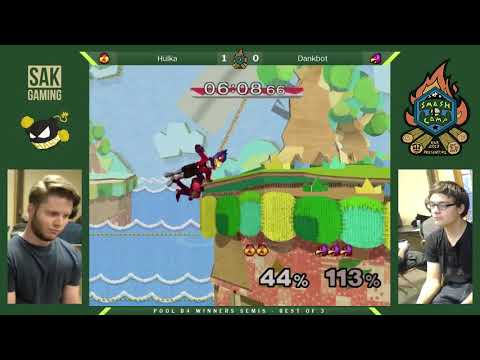 Smash Camp Wave 2 Pools - Hulka (Sheik) vs Dankbot (Falco)