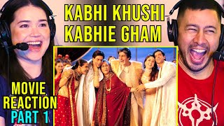 KHABI KHUSHI KHABIE GHAM | Movie Reaction | SRK, Amitabh Bachchan, Kajol, Hrithik Roshan | Part 1