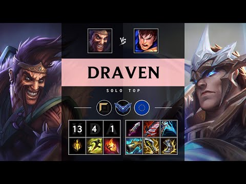 Draven Top vs Garen - EUW Diamond Patch 25.06