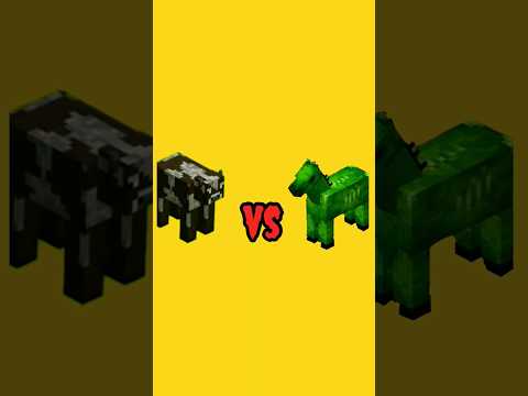 EPIC Minecraft Showdown: Cow vs Zombie Horse
