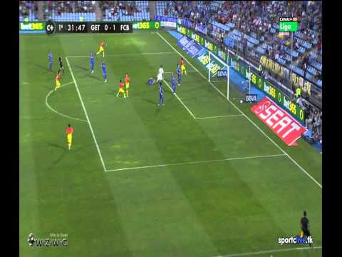Gol De Adriano Getafe 0 - 1 Barcelona