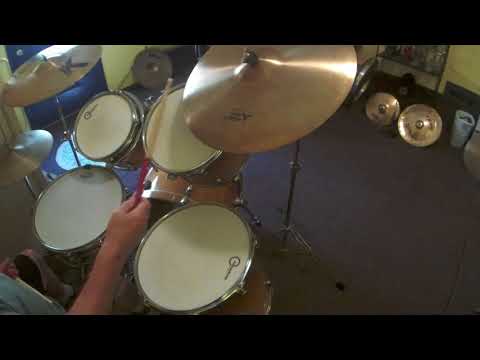 Playing in 5/4 time.