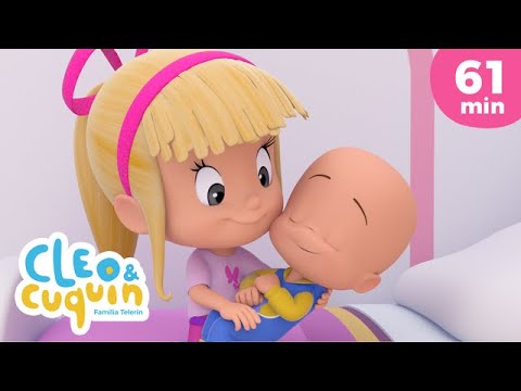 ¡Es hora de dormir! 😴🛏️  y más canciones infantiles para bebés con Cleo y Cuquín