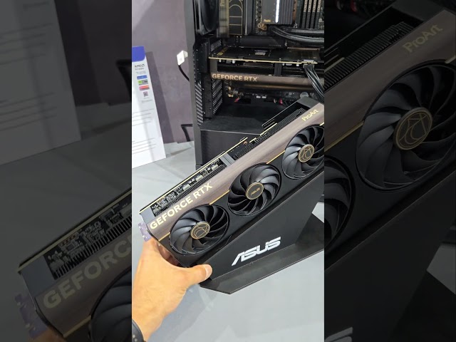 Vídeo relacionado con ASUS ProArt GeForce RTX 5080 16GB OC Edition GDDR7 Content Creation - Tarjeta gráfica (NVIDIA Blackwell, DLSS 4, Gaming, 2,5-Slot, PCIe 5.0, 1 USB-C, 1 HDMI 2.1b, 2 DisplayPort 2.1b, PROART-RTX5080