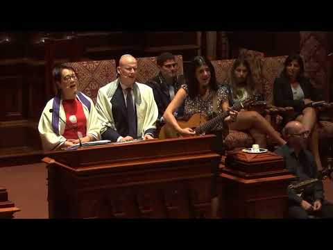 Rabbi Angela Buchdalh, Cantor Dan  Mutlu and Chava Mirel - Achat Shaalti