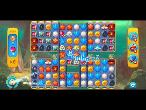 Fishdom/Gameplay/Levels(9268) прохождение без бустеров