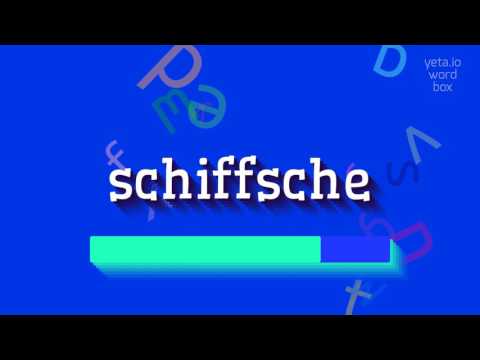 How to say "schiffsche"! (High Quality Voices)