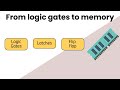 Building Memory From Logic Gates