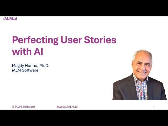 Using AI to Perfect User Stories Through Scenarios Thumbnail