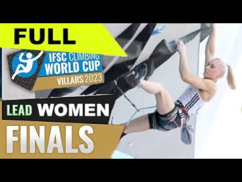 FULL 💥 WOMEN FINALS Lead Climbing VILLARS 2023| CLIMBING WORLD CUP