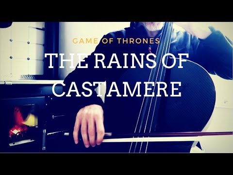 Game of Thrones - The rains of Castamere for cello solo (Travel Edition)
