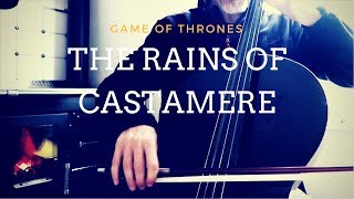 Game of Thrones - The rains of Castamere for cello solo (Travel Edition)