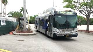 Broward County Transit Bus and Broward District School Bus Action, Around the City, Mix [Part 1]