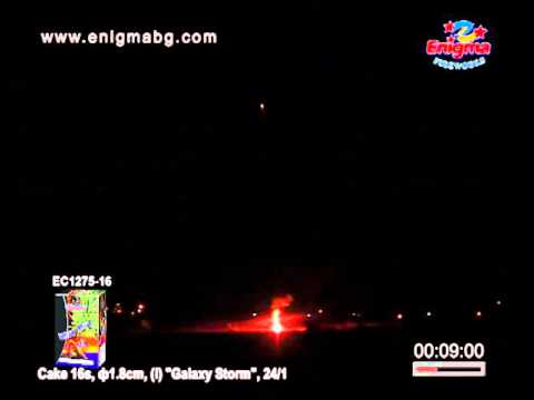 16 Atış Galaxy Storm Havai Fişek (EC1275 16)