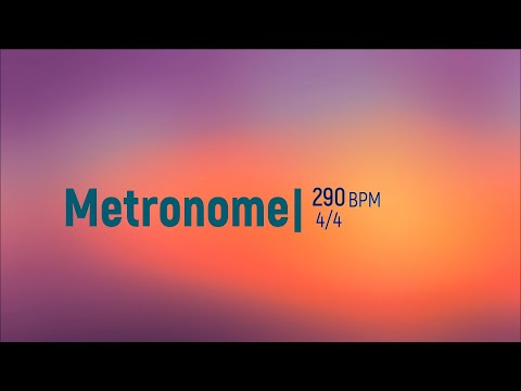 290 BPM Metronome 4/4