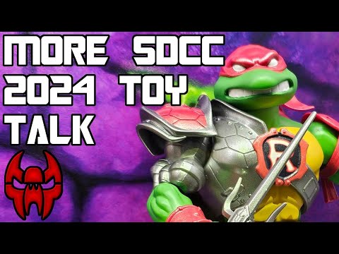 Other SDCC 2024 Toys - TMNT, Mega Man, Street Fighter, Godzilla