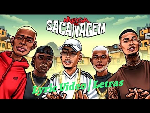 DJ Zigão - MEGA SACANAGEM ft. MC Saci, MC TH, MC Roger, MC GW (Lyric Video | Letras)